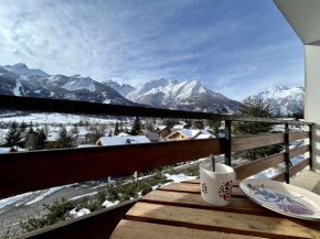 Studio cabine 4 pers avec balcon, près commerces et navette gratuite - FR-1-330F-230 Le Monêtier-Les-Bains